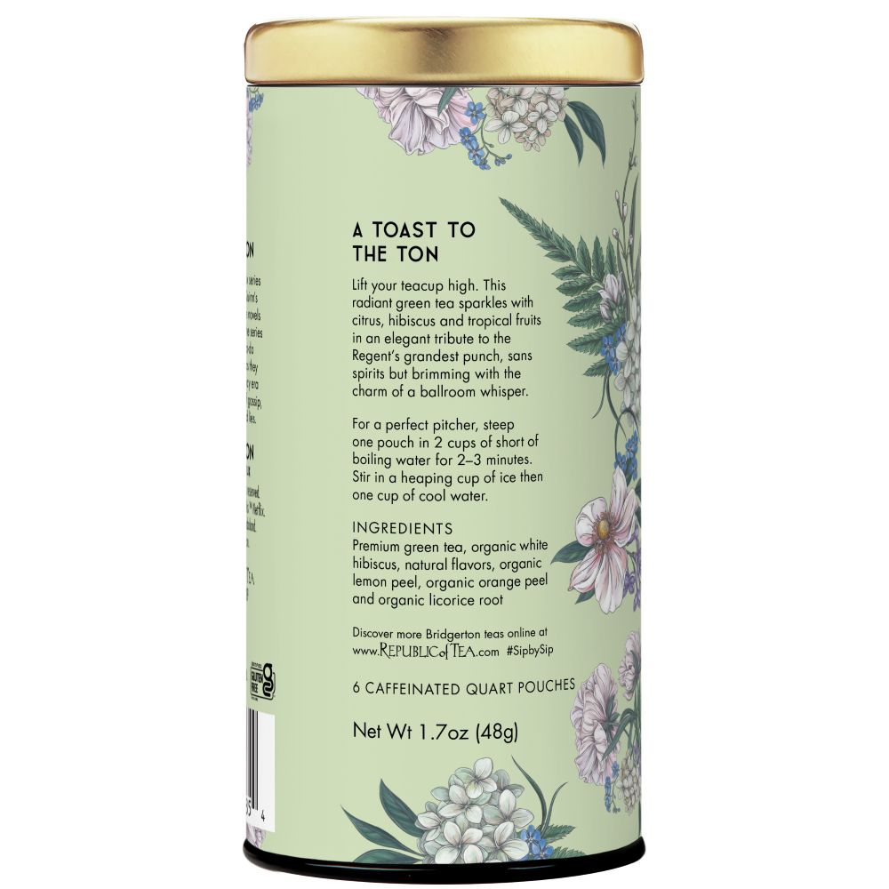 Bridgerton Queen Charlotte & Lady Danbury Regency Punch Iced Green Tea