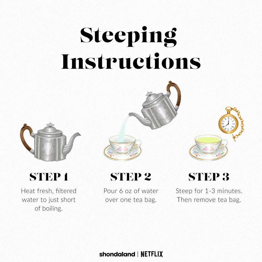 Bridgerton Sophie & Benedict Love in Bloom Green Tea