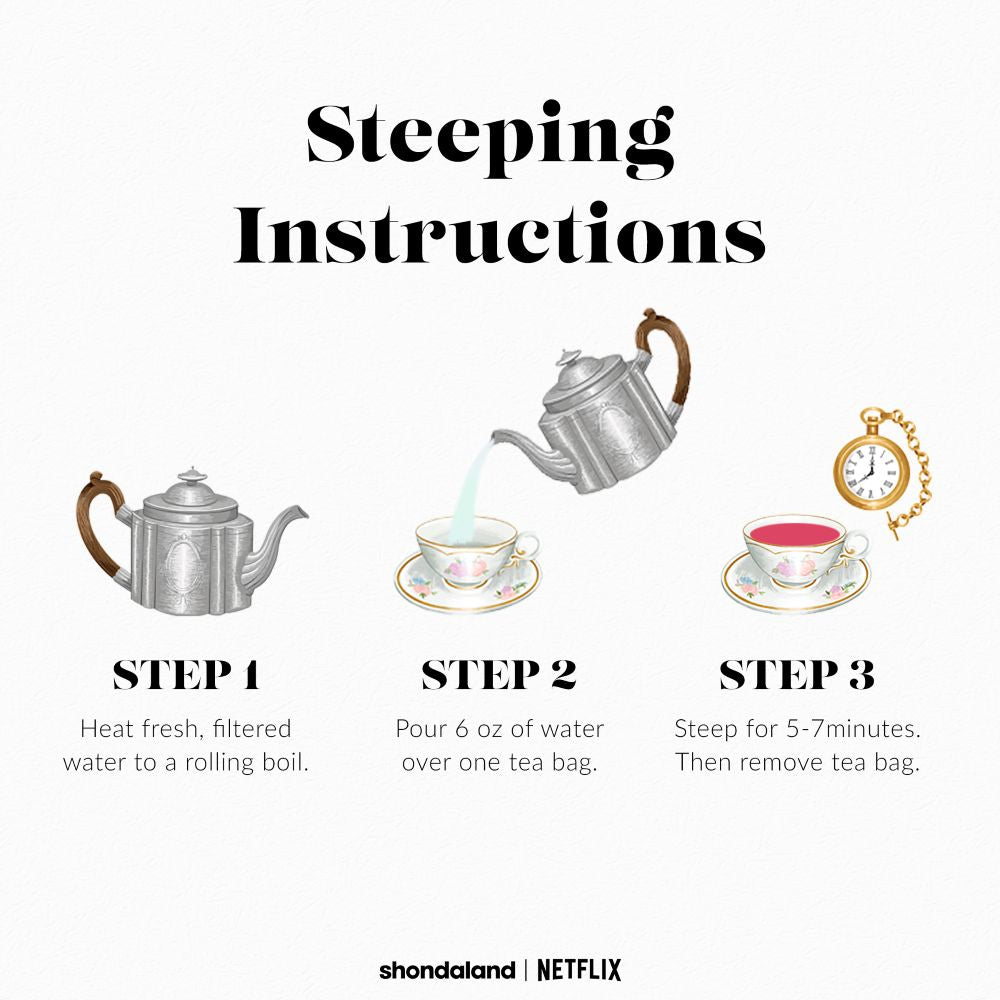 Bridgerton Queen Charlotte Ruby Herbal Tea