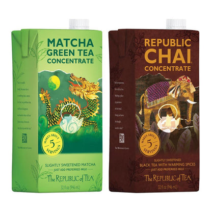 Republic Chai® and Matcha Green Tea Concentrate Sampler